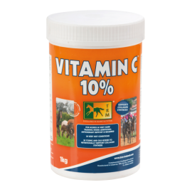 فيتامين سي10% | حمض الاسكوربيك | مكمل غذائي ومضاد للاكسده  | للخيول