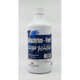 ديازيتريم-فورت| سلفادیازین صوديوم +تريميثوبريم  | لعلاج  حالات عدوى الجهاز التنفسي والهضمي والبولي | للاستعمال البيطري 