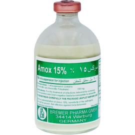 أموكس 15%/أموكسیلین/مضاد التهابات/محلول للحقن البيطري