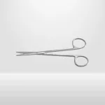 small surgical scissors l used in cherry eye cat surgery