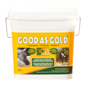 جود اذ جولد , تريبتوفان , فيتامين ه, فيتامين ب ا , مهدئ للخيول, فعال في علاج مرض الطير ,مهدئ جيد للخيول العصبيه او الساخنه
